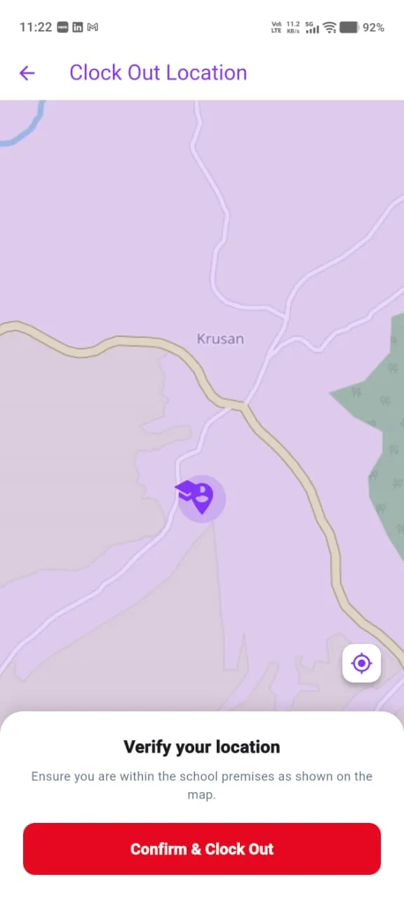 Android Mobile Geofenced GPS Check-in